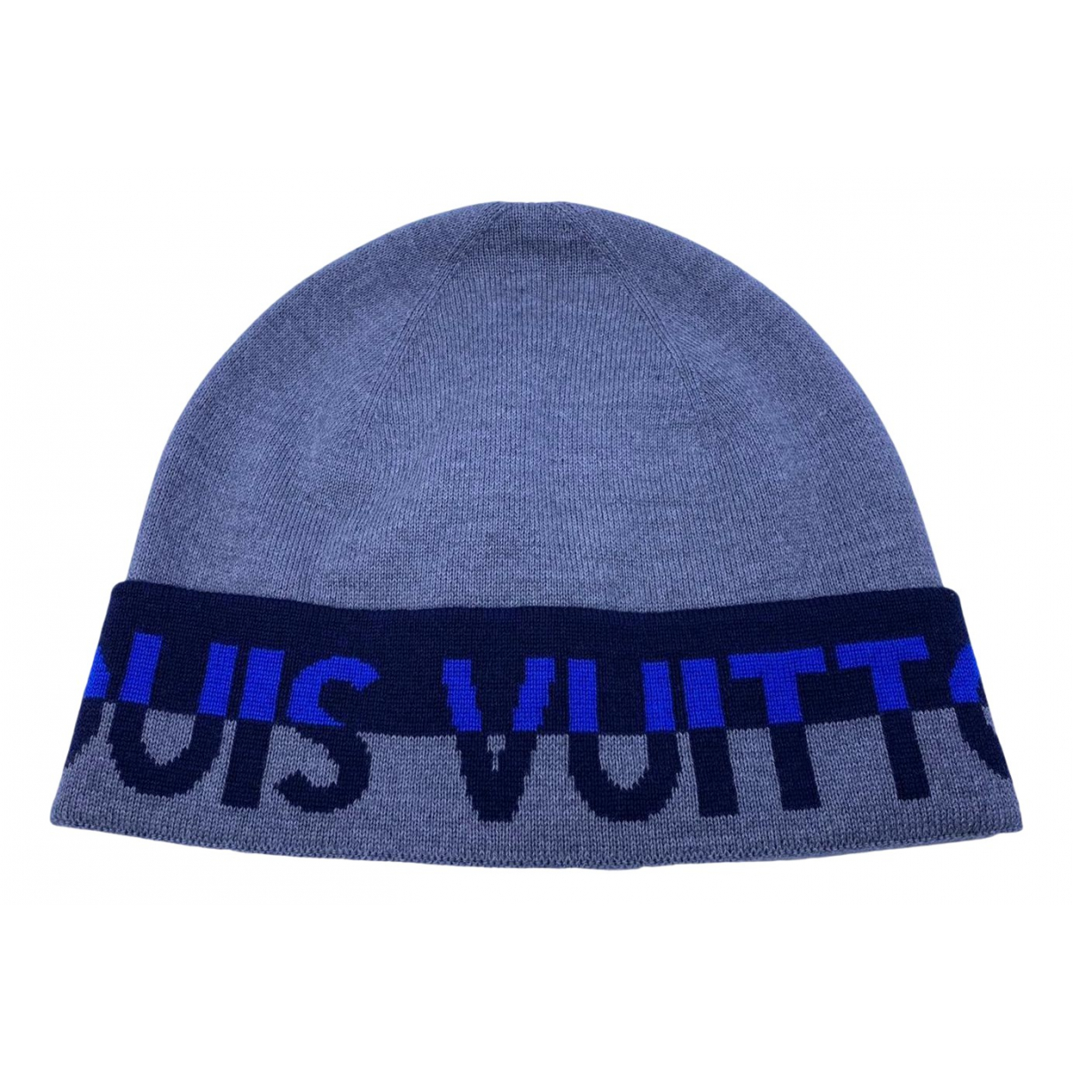 Wool hat Louis Vuitton Grey size M 
